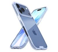 Smartish® iPhone 17 Pro Clear Case - Gripmunk [Lightweight + Protective] Anti-Yellowing Slim Case - Drop Tested Ultra Thin Grip Cover for Apple iPhone 17 Pro - Clearly Clear