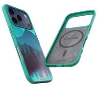 Smartish® iPhone 17 Pro MagSafe Case - Gripmunk Magnetic Slim Case [Lightweight + Protective] Thin Grip Cover with Microfiber Lining for Apple iPhone 17 Pro - Moving Mountains