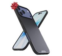 Smartish® iPhone 17 Pro Max MagSafe Case - Gripmunk Magnetic Slim Case [Lightweight + Protective] Thin Grip Cover with Microfiber Lining for Apple iPhone 17 Pro Max - Black Tie Affair