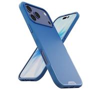 Smartish® iPhone 17 Pro Max MagSafe Case - Gripmunk Magnetic Slim Case [Lightweight + Protective] Thin Grip Cover with Microfiber Lining for Apple iPhone 17 Pro Max - Blues on The Green