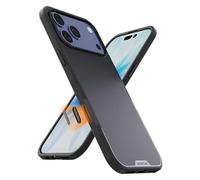 Smartish® iPhone 17 Pro Max MagSafe Case - Gripmunk w/Camera Control Protection, Magnetic Slim Case [Lightweight + Protective] Thin Grip w/Microfiber Lining for iPhone 17 Pro Max - Black Tie Affair