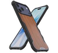 Smartish® iPhone 17 Pro Max MagSafe Case - Gripzilla Protective Magnetic Case [Rugged + Tough] Heavy Duty Grip Armored Cover w/Drop Tested Protection for Apple iPhone 17 Pro Max - Walnut Woods