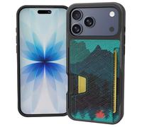 Smartish® iPhone 17 Pro Max Wallet Case - Wallet Slayer Vol. 2 [Slim + Protective] Credit Card Holder w/Kickstand - Drop Tested Hidden Card Slot Cover for Apple iPhone 17 Pro Max - Moving Mountains