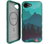 Smartish® iPhone 17e/16e MagSafe Case - Gripmunk Magnetic Slim Case [Lightweight + Protective] Drop Tested Thin Grip Cover with Microfiber Lining for Apple iPhone 17e/16e - Moving Mountains