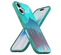 Smartish® iPhone 2025 MagSafe Case - Gripmunk Magnetic Slim Case [Lightweight + Protective] Thin Grip Cover with Microfiber Lining for Apple iPhone 2025 - Moving Mountains