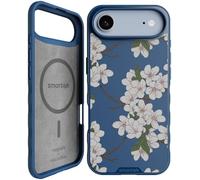 Smartish® iPhone Air MagSafe Case - Gripmunk Magnetic Slim Case [Lightweight + Protective] Thin Grip Cover with Microfiber Lining for Apple iPhone Air - Very Cherry Blossom