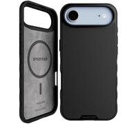 Smartish® iPhone Air MagSafe Case - Gripmunk Magnetic Slim Case [Lightweight + Protective] Thin Grip Cover with Microfiber Lining for Apple iPhone Air - Black Tie Affair