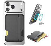 Smartish iPhone MagSafe Wallet - Detachable Magnetic Card Holder, Black Tie Affair, Vault - RFID Blocking, Side Hustle Vault