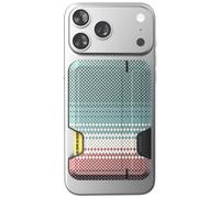 Smartish iPhone MagSafe Wallet - Detachable Magnetic Card Holder, Desert Stripes, Vault - RFID Blocking, Side Hustle Vault