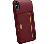 Smartish iPhone Xs Max Wallet Case - Wallet Slayer Vol. 2 [Slim Protective Kickstand] Credit Card Holder for Apple iPhone 10S Max (Silk) - Red Rover Red Rover