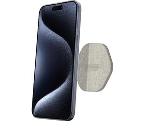 Smartish® MagSafe Mountaineer Wall Mount - Compatible with Apple iPhone 17/16/15/14/13 - Magnetic Stick on Adhesive Phone Holder - Extra Strength Magnet for Apple Accessories - Lightly Toasted Beige