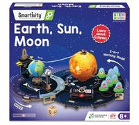 Smartivity Earth-Sun-Moon Space Toy for Kids 8-10-12-14 Years Old Interactive 3D Model Kit I Birthday Gift for Boys & Girls DIY Science Toy for Kids 8,9,10,11,12,13,14 Years