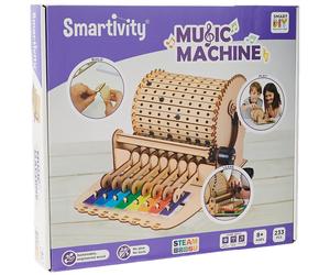 Smartivity - Music Machine, Engineering STEM and STEAM Wooden Building Kit, Ages