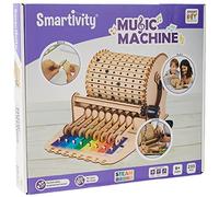 Smartivity - Music Machine, Engineering STEM and STEAM Wooden Building Kit, Ages 8+