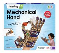 Smartivity Robotic Mechanical Hand STEM Experiment Kit for Kids Ages 8-14 | Build & Control your Superhero Hand I Cool Birthday Gift for Boys & Girls | Science Engineering Project for 8,10,12,14 Years