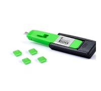SmartKeeper Essential / 4 x Mini USB B-Port Blockers + Key/Green