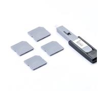 SmartKeeper Essential / 4 x SD Port Blockers + Key/Grey
