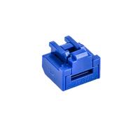 SmartKeeper Essential / 12 x RJ45 Port Blockers Without Lock Key Basic/Dark Blue