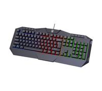 smartketing - Official Atlético de Madrid Gaming Keyboard | QWERTY Keyboard - Backlit - Black
