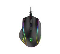 smartketing - Official Atlético de Madrid Gaming Mouse | Features Backlight | Color Black