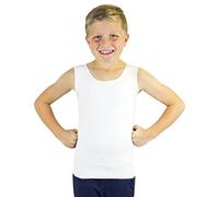 SmartKnitKIDS Compresso-T Compression Undershirt - White -