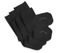 SmartKnitKIDS Sensory Friendly Seamless Socks - Pack of 3, black, L