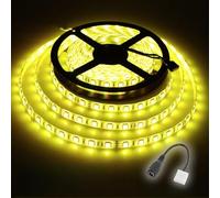 SmartLight™ 24V 10m 600 LED Light Strip Light Tape Home Cabinet Kitchen Ceiling Christmas Commercial Flexible - SMD 5050 IP20 - Yellow