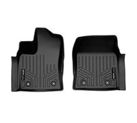 SMARTLINER All Weather Custom Fit 1st Row Floor Mat Liner Set Black Compatible with 2022-2023 Toyota Tundra