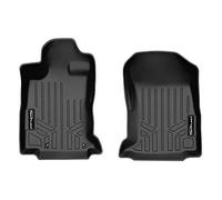 SMARTLINER All Weather Custom Fit Floor Mats 1st Row Liner Set Black Compatible with 2020-2025 Subaru Outback/Legacy