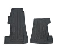 SMARTLINER All Weather Protection Custom Fit Black 1st Row Rugged Rubber Car Mat Floor Liner Set Compatible with 2017-2023 Polaris Slingshot