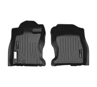 SMARTLINER Custom Fit All Weather 1st Row Black Floor Mat Liner Set Compatible with 2018-2023 Subaru Impreza/Subaru Crosstek