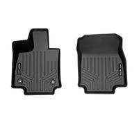 SMARTLINER Custom Fit All Weather 1st Row Black Floor Mat Liner Set for 2021 Toyota Venza