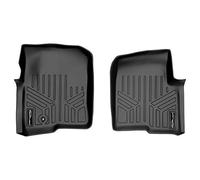 SMARTLINER Custom Fit Floor Mats 1st Row Liner Set Black for 2004-2008 Ford F-150/2006-2008 Lincoln Mark LT - All Models