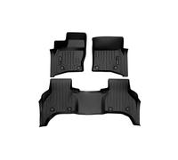 Smartliner SA0564-B0564 All Weather Custom Fit 2 Row Floor Mat Liner Set for 2020-2022 Range Rover Defender 110, Black