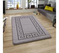 SmartLiving Machine Washable Plain Non Slip Gel Back Door Entrance Mats (Dark Grey, 60 x 110cm (2 ft 0" x 3 ft 7"))