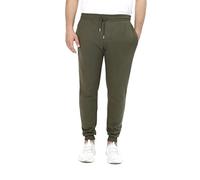 SmartLiving Men's Slim Leg Jogging Bottoms with Cuffed Hem and Pockets (UK, Alpha, XL, Slim, Regular, Khaki)