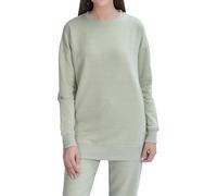 SmartLiving Soft & Casual Polycotton Crew Neck Sweatshirt for Women - Classic Pullover Jumper (UK, Alpha, M, Regular, Regular, Sage)