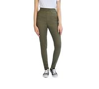 SmartLiving Women’s Skinny Fit Denim Jeggings - Stretchy Pull-On Trousers with Pockets, Comfortable & Stylish (UK, Numeric, 24, Slim, Regular, Khaki)