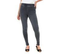 SmartLiving Women’s Skinny Fit Denim Jeggings - Stretchy Pull-On Trousers with Pockets, Comfortable & Stylish (UK, Numeric, 8, Slim, Regular, Grey)