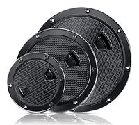 Smartmarine Marine Access Hatch Black Round Non Slip Boat Inspection Hatch 8 inch(4" 6" 8")