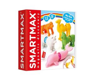 SMARTMAX - My First Animals Around the World, Magnetic Discovery Play Set, Ages 1-5 Years