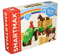 SMARTMAX - My First Tractor Set, Construction Toy, 22 pieces, 1 1/2-5 Years