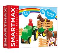 SMARTMAX - My First Tractor Set, Construction Toy, 22 pieces, 1 1/2 - 5 Years