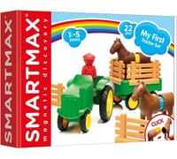 SMARTMAX - My First Tractor Set, Construction Toy, 22 pieces, 1 1/2 - 5 Years