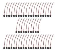Smartmiao SZ 50Pcs MIC Electret Condenser Microphone 6027 with 2 Wire Leads and 1.25 Terminal