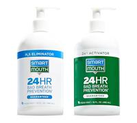 SmartMouth Original 2-Bottle Activated Mouthwash System with Pumps -32oz