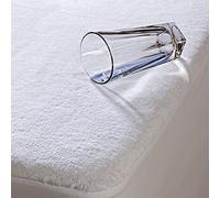SmartMove Waterproof Terry Towel Mattress Protector Topper Cover Fitted Sheet Mattress Protector (King)