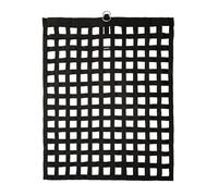 SMARTPAK Slow Feed Hay Bag for Horses | Hay Feeder Net with Resistant Nylon | Gator Mouth Enclosure for Easy Loading | Fits 10-15 lbs of Hay | 4 Flakes Bag | 37" x 30" | Black | 2" Holes