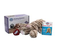 SmartPetLove Snuggle Kitty Heartbeat Plush Cat Toy by Snuggle Puppy. Cat Calming Toy and Anxiety Relief for All Breed Sizes