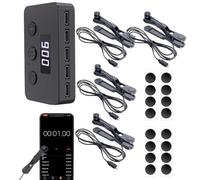 Smartphone Auto Clicker, Adjustable Speed, 6.5x3.8x1.4cm, Rechargeable Easy Clip-on Clicker, Fast Clicks Simulation Finger Continuous Click, Portable, For Game, Live Broadcasts